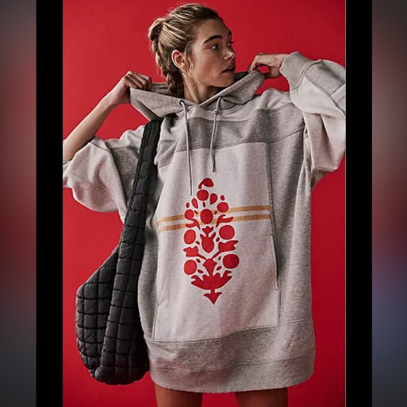 FP Movement by Free People Tops - FREE PEOPLE MOVEMENT oversized TRIPLE THREAT HOODIE NWT